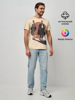 Мужская базовая футболка / Катара и Сокка