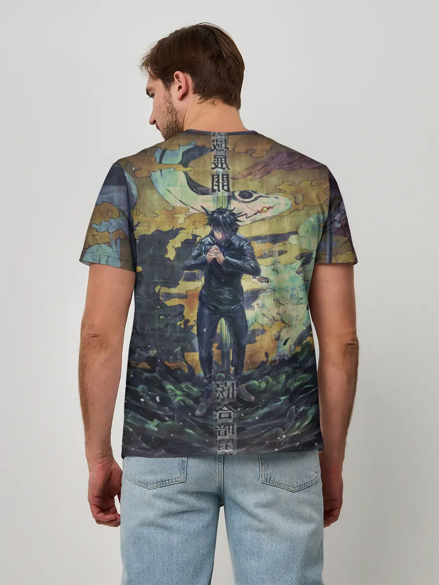 Мужская базовая футболка / Anime art