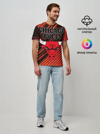 Мужская базовая футболка / Chicago Bulls