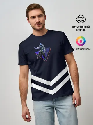 Мужская базовая футболка / Valorant