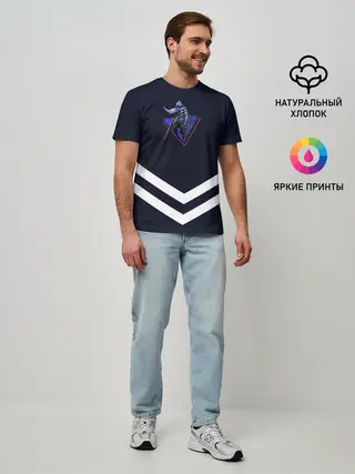 Мужская базовая футболка / Valorant