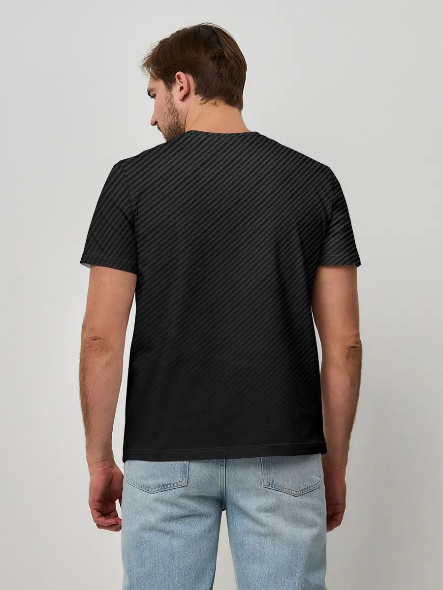 Мужская базовая футболка / MERCEDES BENZ CARBON