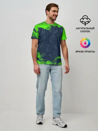 Мужская базовая футболка / FORTNITE / ФОРТНАЙТ