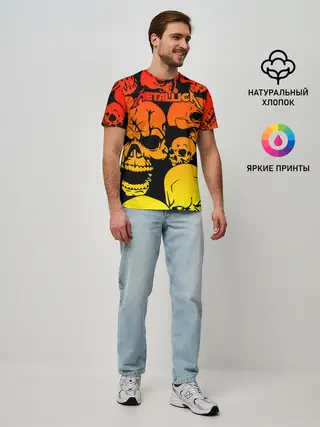 Мужская базовая футболка / Metallica