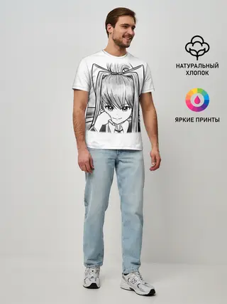 Мужская базовая футболка / Doki Doki Literature Club