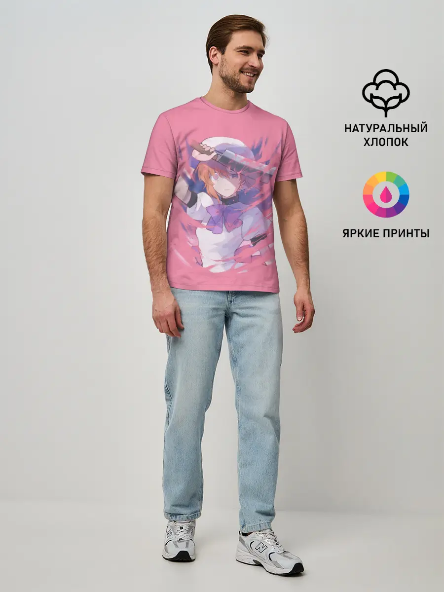 Мужская базовая футболка / Рюгу Рена