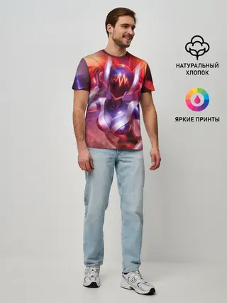 Мужская базовая футболка / DJ Sona | League of Legends