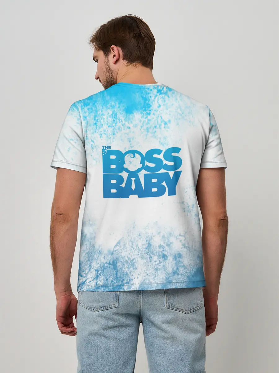 Мужская базовая футболка / Босс Молокосос