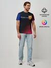 Мужская базовая футболка / BARCELONA / БАРСЕЛОНА