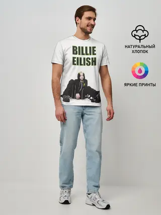 Мужская базовая футболка / Billie Eilish