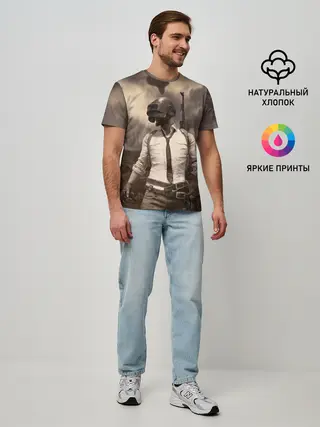 Мужская базовая футболка / PUBG