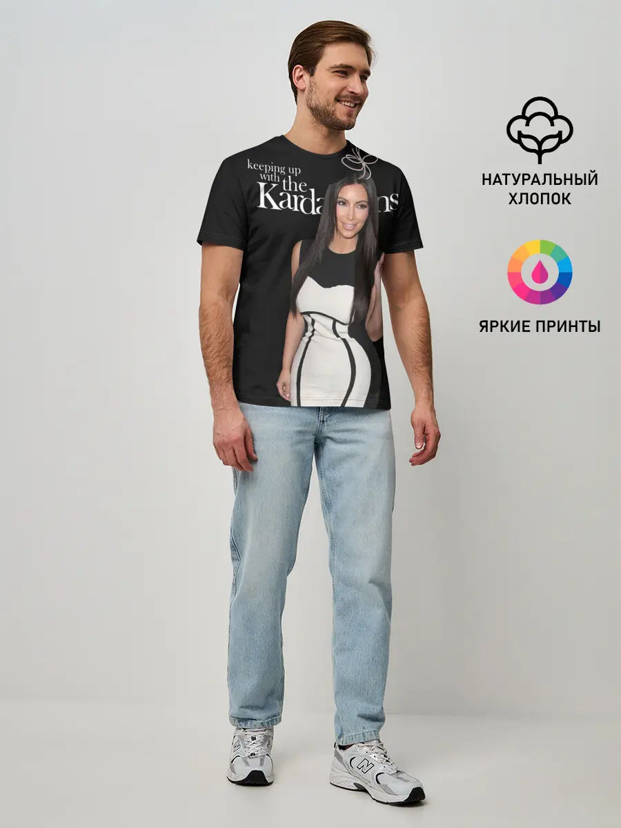 Мужская базовая футболка / Keeping up with Kardashians