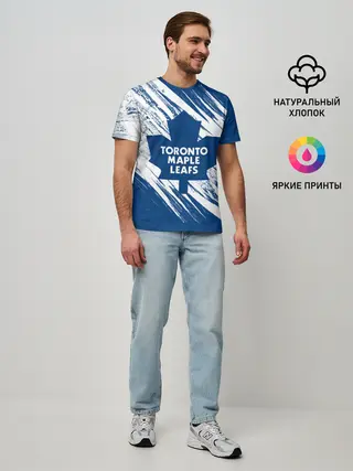 Мужская базовая футболка / Toronto Maple Leafs,