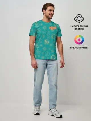 Мужская базовая футболка / No maj