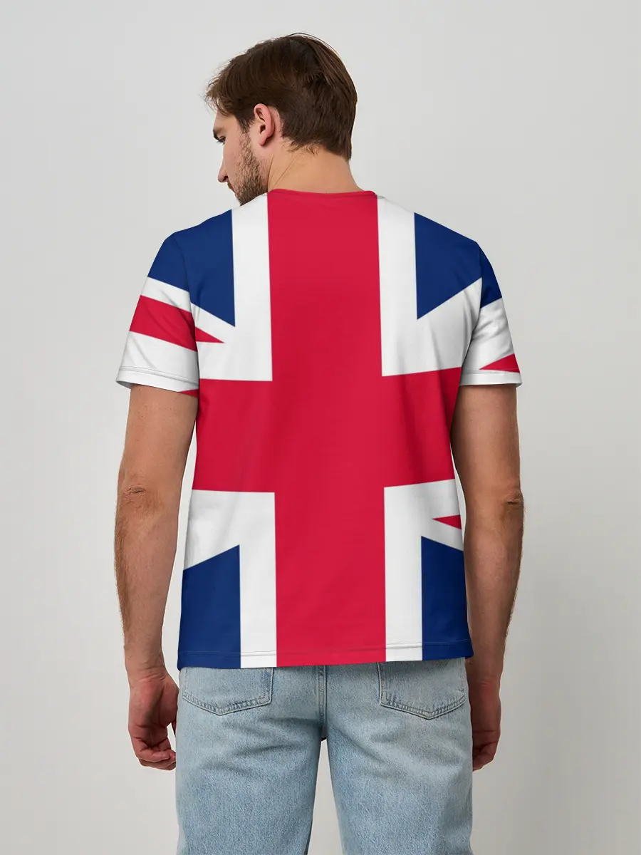 Мужская базовая футболка / Великобритания