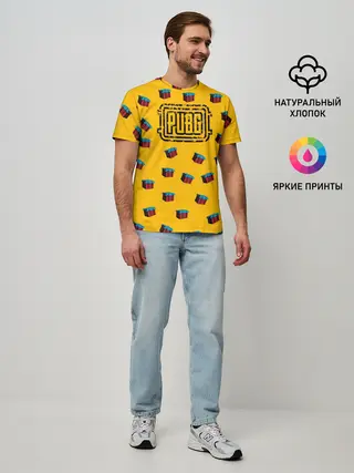 Мужская базовая футболка / PUBG