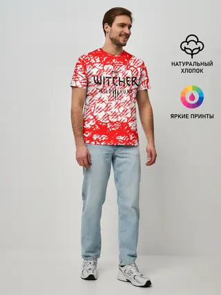 Мужская базовая футболка / The Witcher