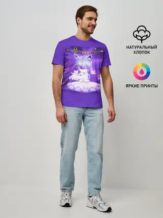 Мужская базовая футболка / Mylne and the Forest Gift