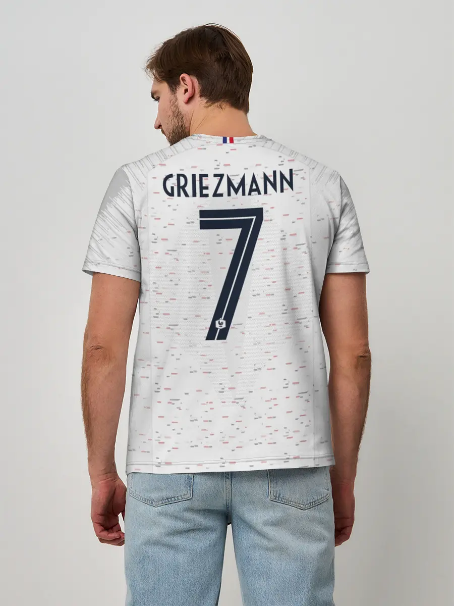 Мужская базовая футболка / Griezmann away WC 2018