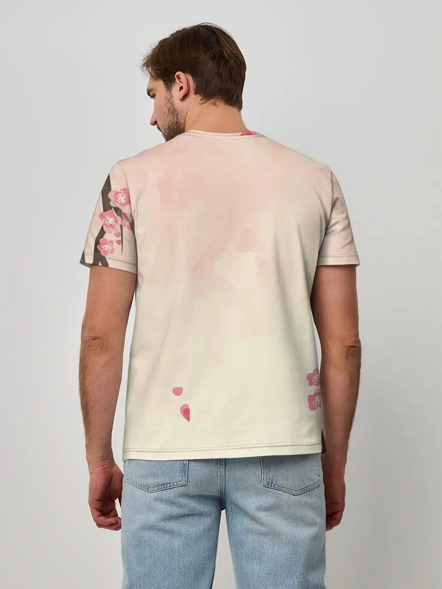 Мужская базовая футболка / АСТА сакура | Black Clover