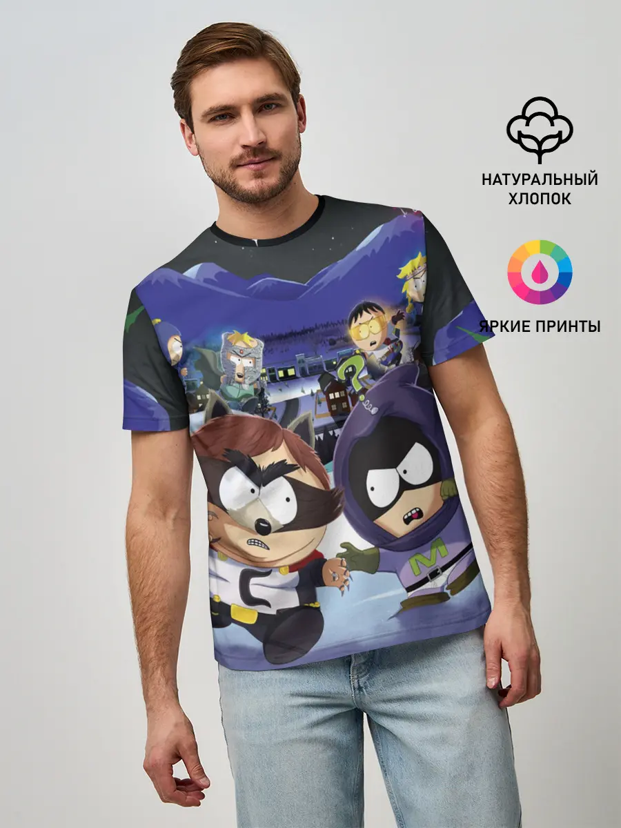 Мужская базовая футболка / ЮЖНЫЙ ПАРК | SOUTH PARK