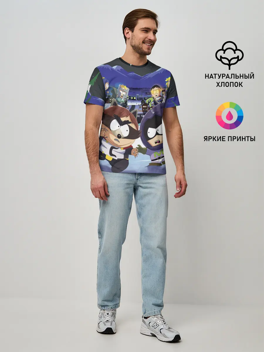 Мужская базовая футболка / ЮЖНЫЙ ПАРК | SOUTH PARK