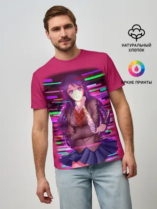 Мужская базовая футболка / Literature Club Юри