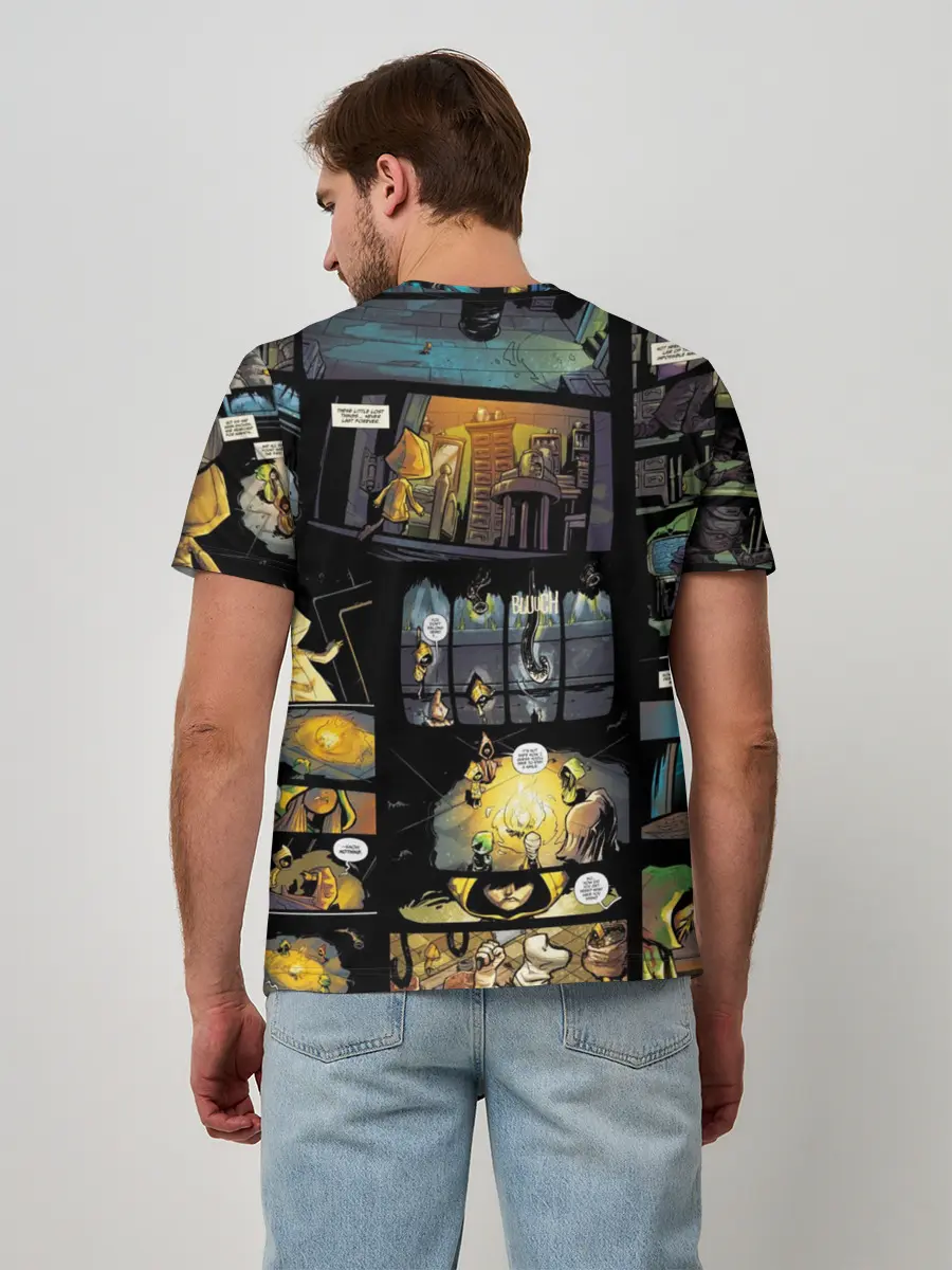 Мужская базовая футболка / LITTLE NIGHTMARES