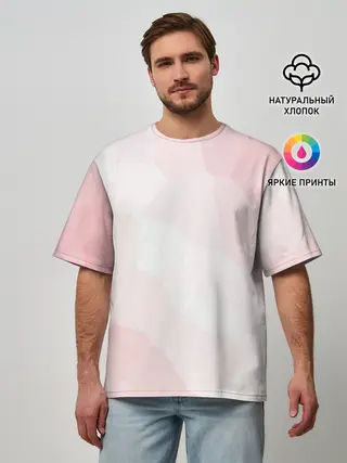 Мужская футболка оверсайз / Пикси кристаллы