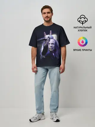 Мужская футболка оверсайз / Dio #7