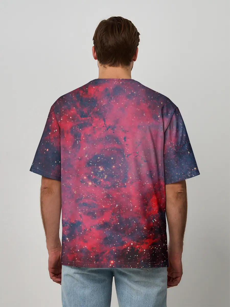 Мужская футболка оверсайз / Бык