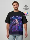 Мужская футболка оверсайз / Ahri. KDA
