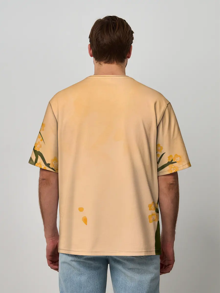 Мужская футболка оверсайз / Юдзи сосуд для Сукуна - Магическая битва