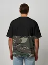 Мужская футболка оверсайз / Russia камуфляж