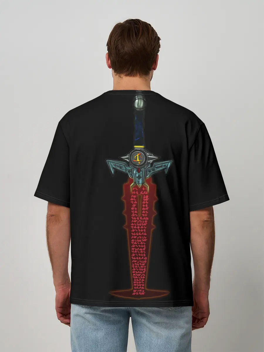 Мужская футболка оверсайз / Logo+