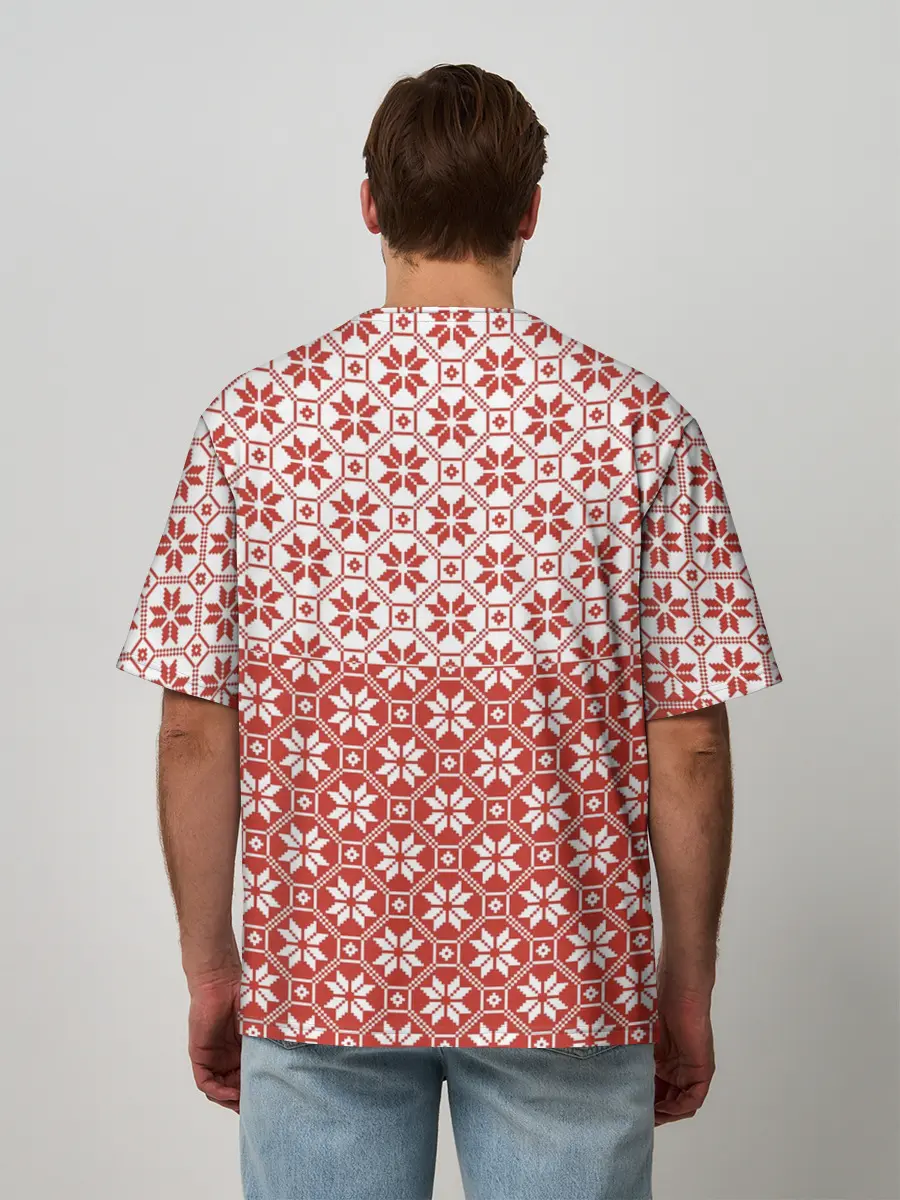 Мужская футболка оверсайз / Алатырь