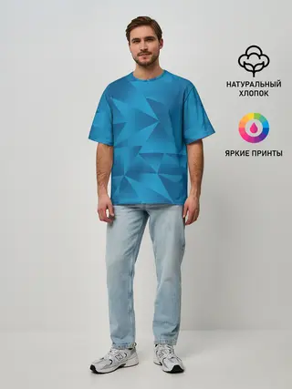 Мужская футболка оверсайз / Dzyuba home kit 19-20