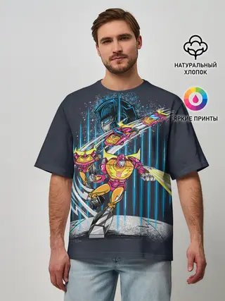 Мужская футболка оверсайз / Transformers