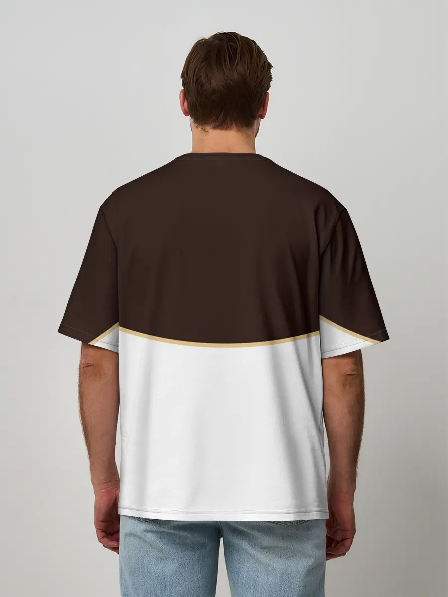 Мужская футболка оверсайз / Мантия Чёрный Бык