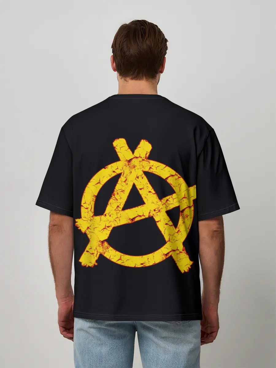 Мужская футболка оверсайз / Король и Шут + Анархия