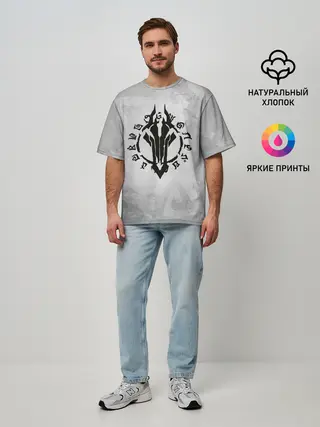 Мужская футболка оверсайз / Darksiders