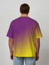 Мужская футболка оверсайз / ГРАДИЕНТ
