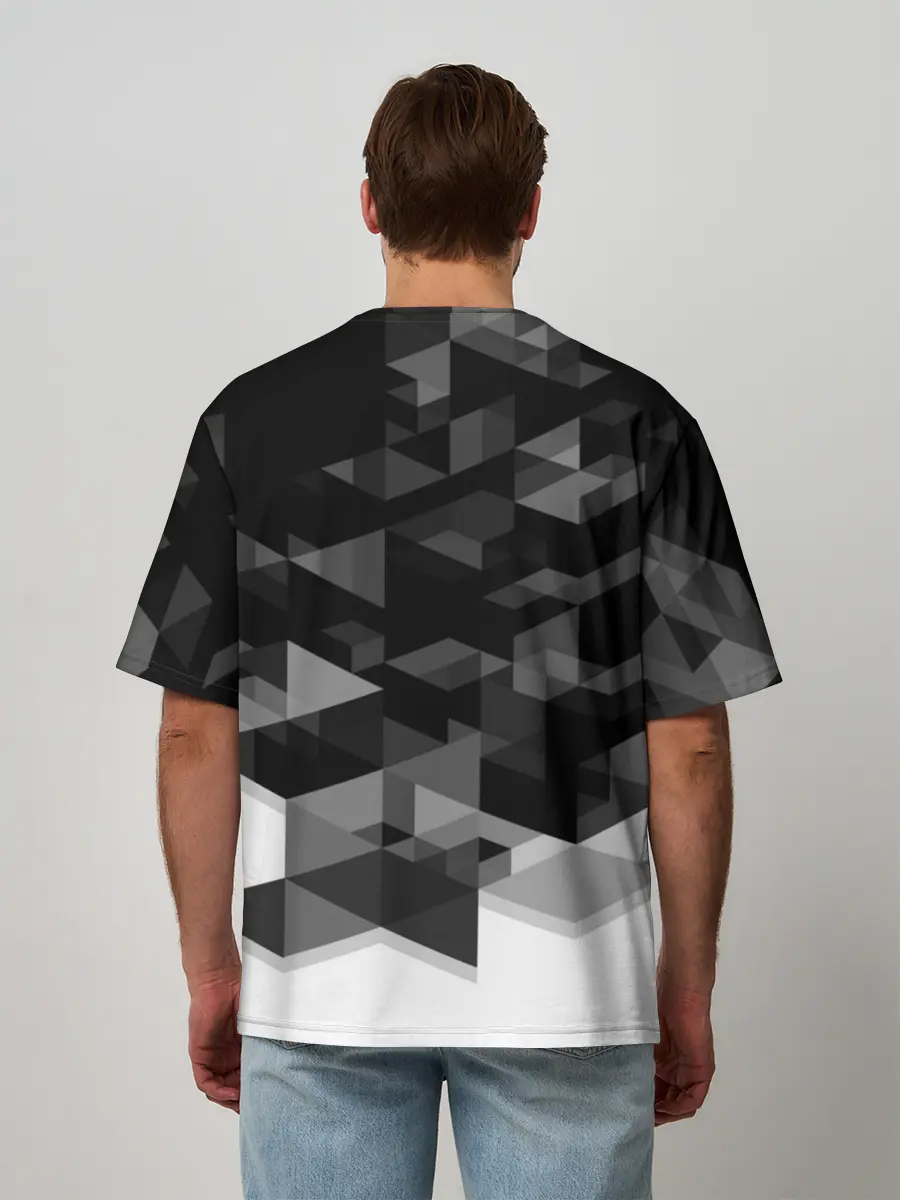 Мужская футболка оверсайз / RONALDO JUVE SPORT