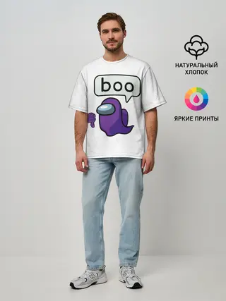 Мужская футболка оверсайз / BOO