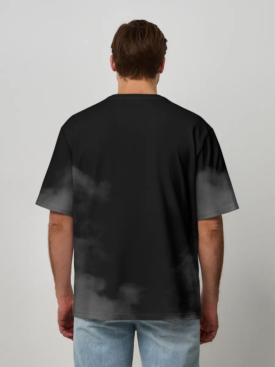 Мужская футболка оверсайз / Burzum