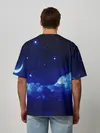 Мужская футболка оверсайз / Звёздное небо