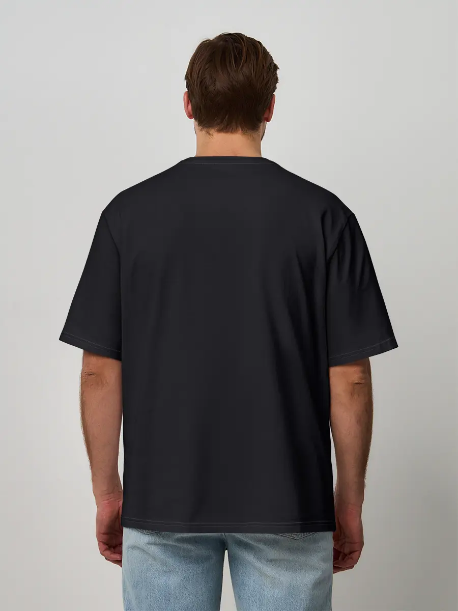 Мужская футболка оверсайз / В космосе