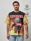 Мужская футболка оверсайз / Roblox