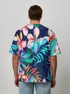 Мужская футболка оверсайз / TROPIC FLOWER