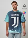 Мужская футболка оверсайз / JUVENTUS / ЮВЕНТУС